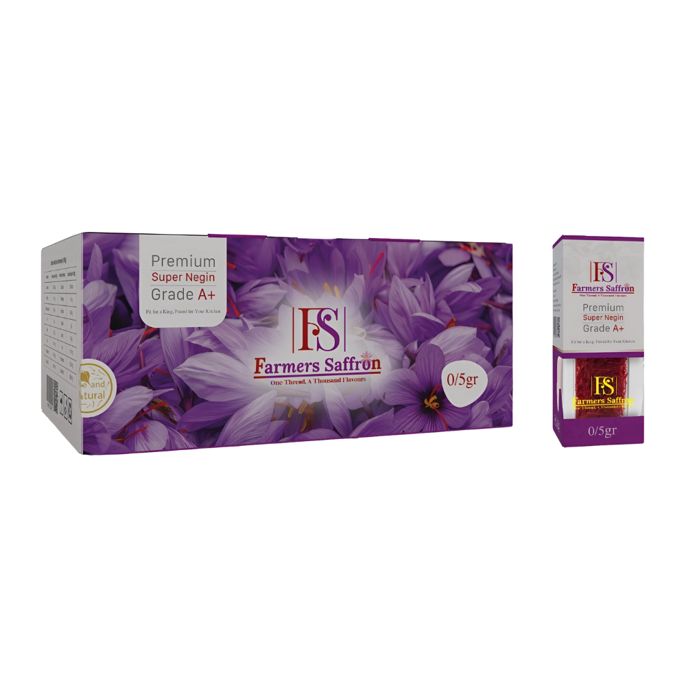 Premium saffron 24-pack – 0.5 gram each – Super Negin A+ quality by Farmers Saffron
