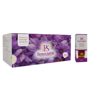 1 gram saffron 18-pack – Pure Super Negin saffron by Farmers Saffron – Grade A+