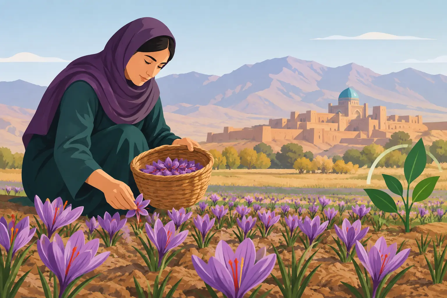 Saffron Sustainability Starts in Herat