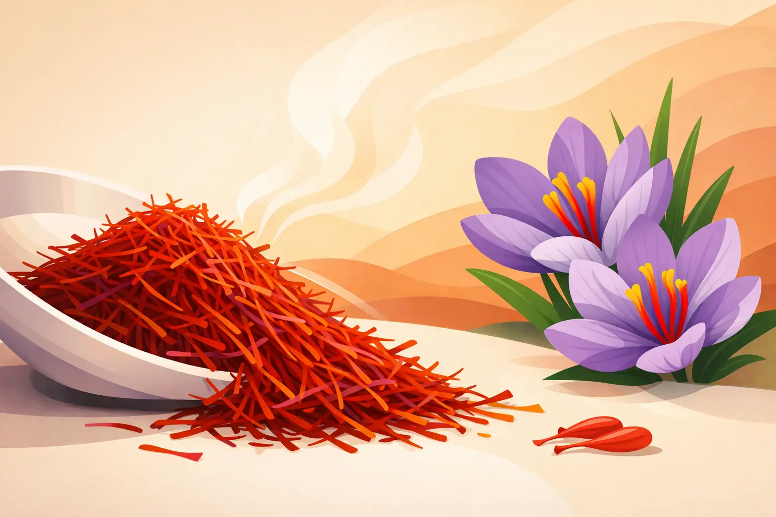 Super Negin Saffron for Rich Color and Aroma