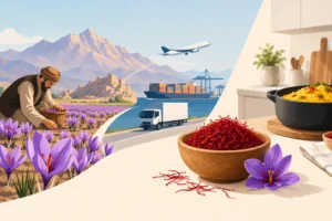 A Saffron Import Example From Herat to Your Kitchen