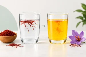 Does Saffron Dissolve Completely in Water?