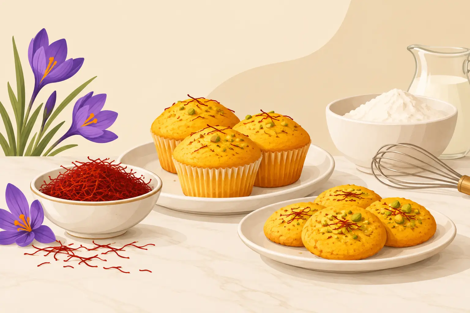 How to Bake With Saffron for Golden, Fragrant Treats