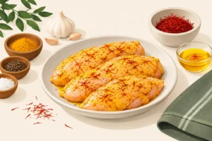 How to Season Saffron Chicken for Deep Flavor