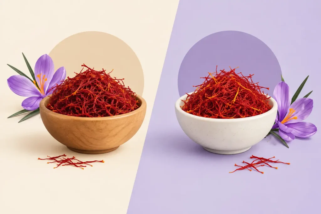 Negin vs Coupe Saffron: What Sets Them Apart